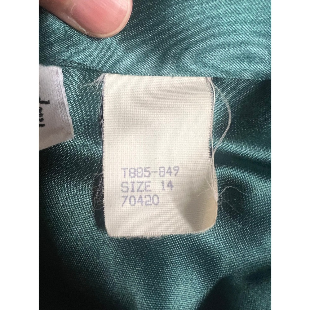 Pendleton Double Breasted Wool Blend Peacoat Gree… - image 12